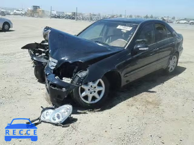 2004 MERCEDES-BENZ C 240 WDBRF61J34F431885 image 1