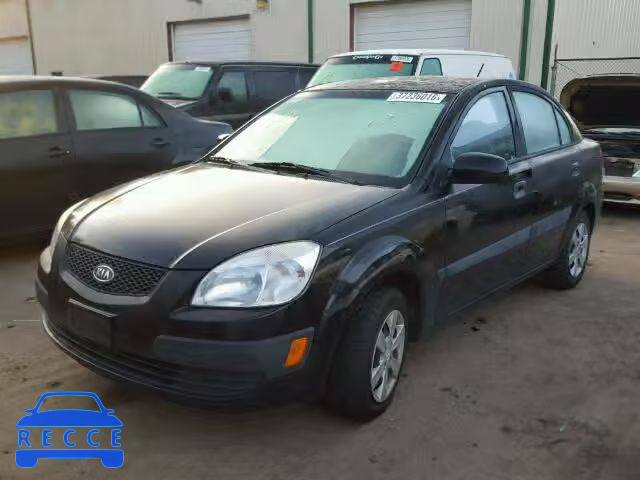 2009 KIA RIO BASE KNADE223796449219 image 1