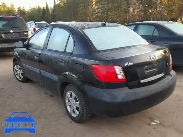 2009 KIA RIO BASE KNADE223796449219 image 2