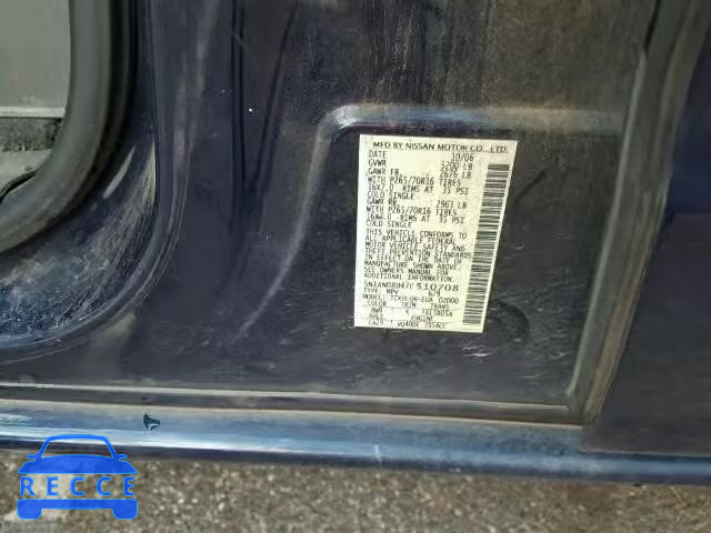 2007 NISSAN XTERRA OFF 5N1AN08U47C510708 image 9