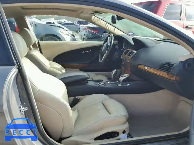 2008 BMW 650 WBAEA53588CV90303 зображення 4