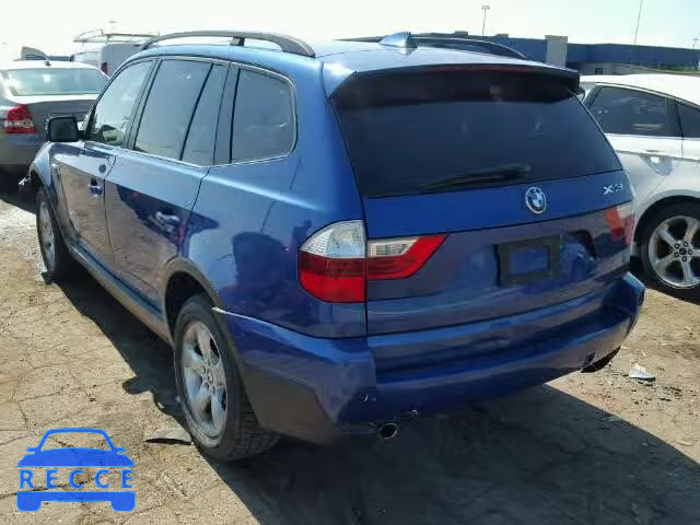 2008 BMW X3 WBXPC93478WJ14131 зображення 2