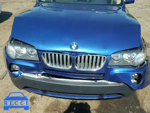 2008 BMW X3 WBXPC93478WJ14131 зображення 6