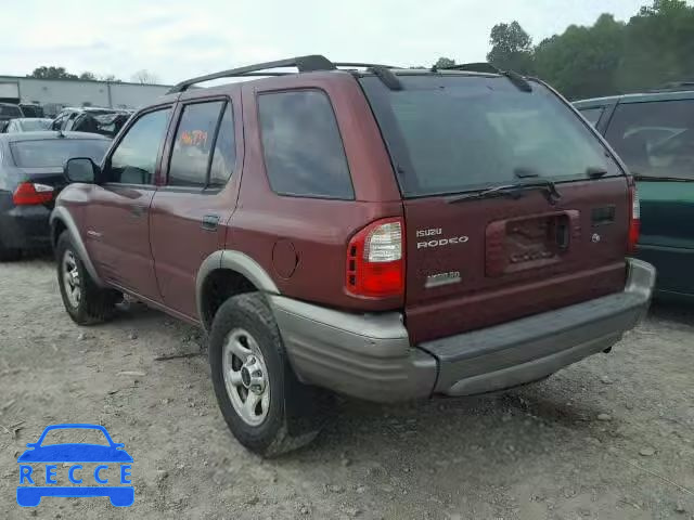 2002 ISUZU RODEO S 4S2CK58W324330325 image 2