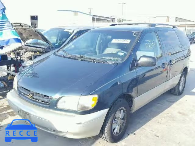 1998 TOYOTA SIENNA LE 4T3ZF13C2WU064028 image 1