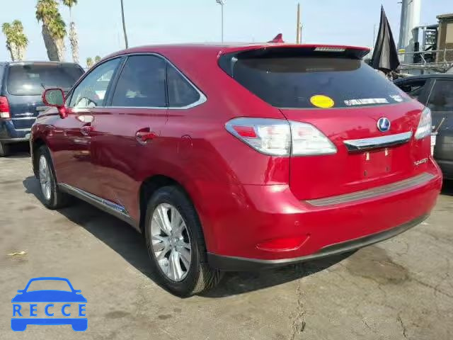 2012 LEXUS RX 450H JTJZB1BA9C2006219 image 2