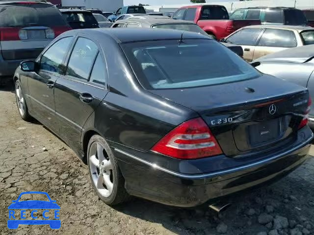 2005 MERCEDES-BENZ C 230K SPO WDBRF40J15A808072 image 2