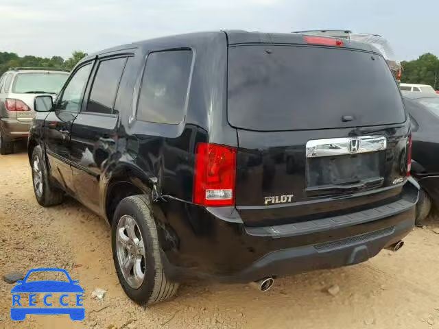2013 HONDA PILOT EXLN 5FNYF4H71DB061441 image 2