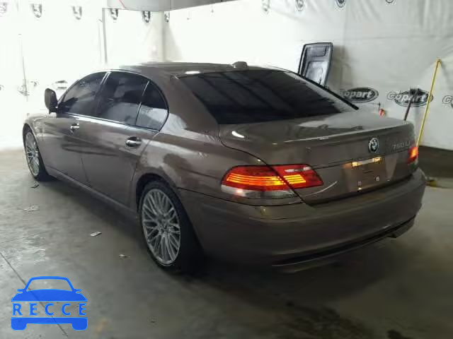 2008 BMW 750 LI WBAHN83568DT82501 зображення 2