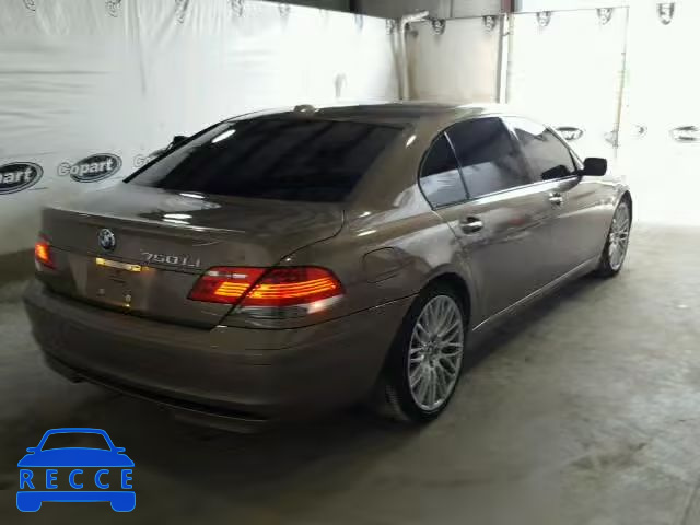 2008 BMW 750 LI WBAHN83568DT82501 зображення 3