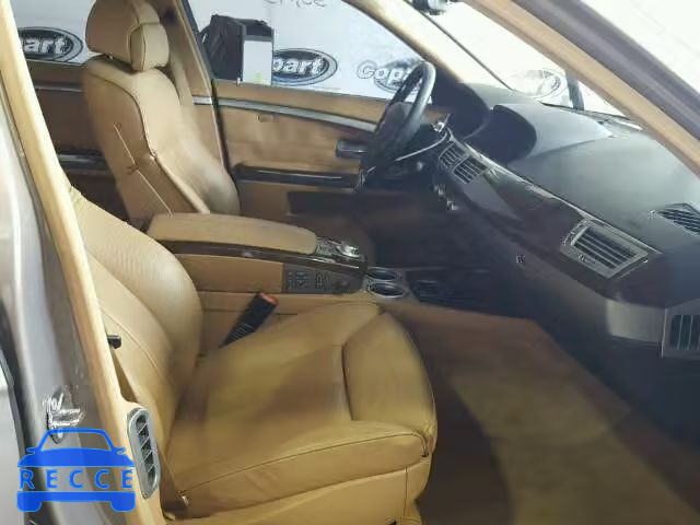 2008 BMW 750 LI WBAHN83568DT82501 image 4