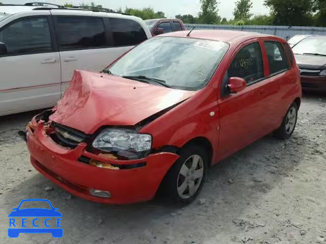 2007 CHEVROLET AVEO BASE KL1TD65667B696953 Bild 1