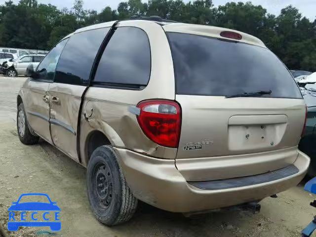 2001 CHRYSLER VOYAGER LX 1C4GJ45381B190125 image 2