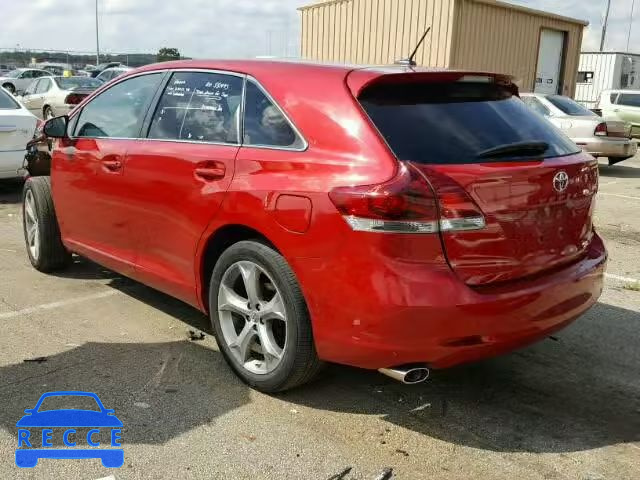 2013 TOYOTA VENZA LE 4T3BK3BB1DU078677 image 2