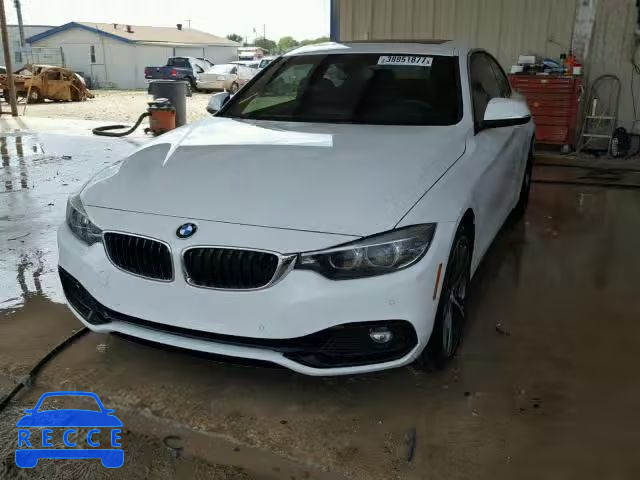 2018 BMW 430I WBA4W3C5XJAB87168 image 1