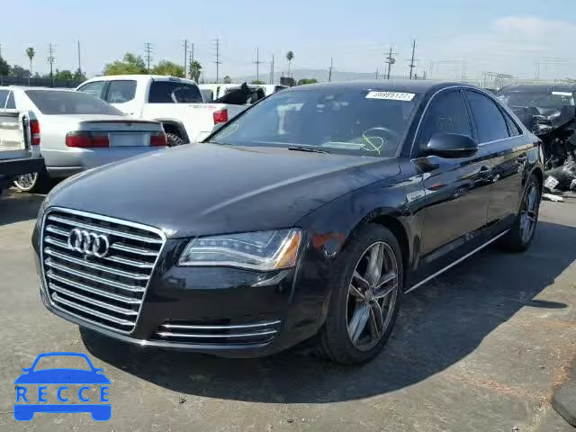 2013 AUDI A8 QUATTRO WAUAGAFD6DN033624 image 1