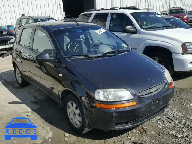 2005 CHEVROLET AVEO BASE KL1TD62685B410019 image 0