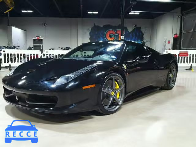 2014 FERRARI 458 SPIDER ZFF68NHAXE0197345 image 1