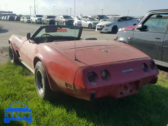 1975 CHEVROLET CORVETTE 1Z67J5S434098 image 2