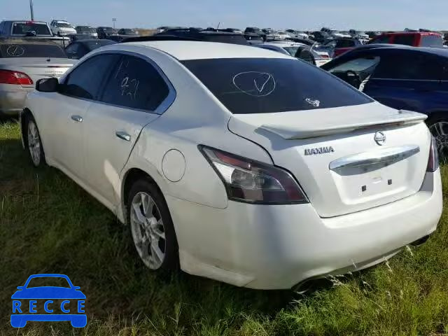 2014 NISSAN MAXIMA S 1N4AA5AP7EC498591 зображення 2