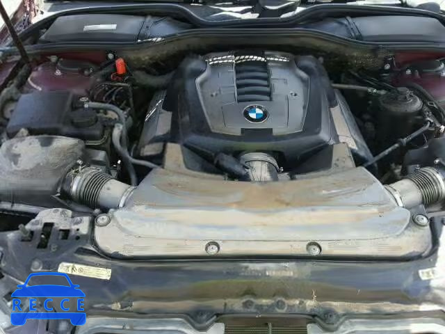 2008 BMW 750 WBAHN83518DT85435 image 6