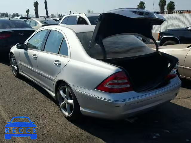 2005 MERCEDES-BENZ C 230K SPO WDBRF40J65F715387 image 2