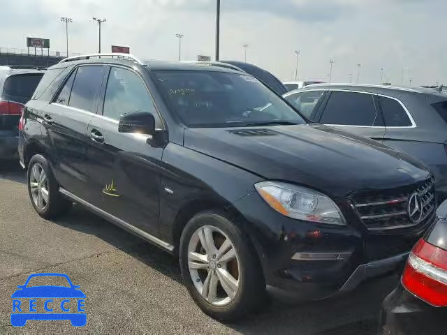 2012 MERCEDES-BENZ ML 350 BLU 4JGDA2EB2CA003397 image 0