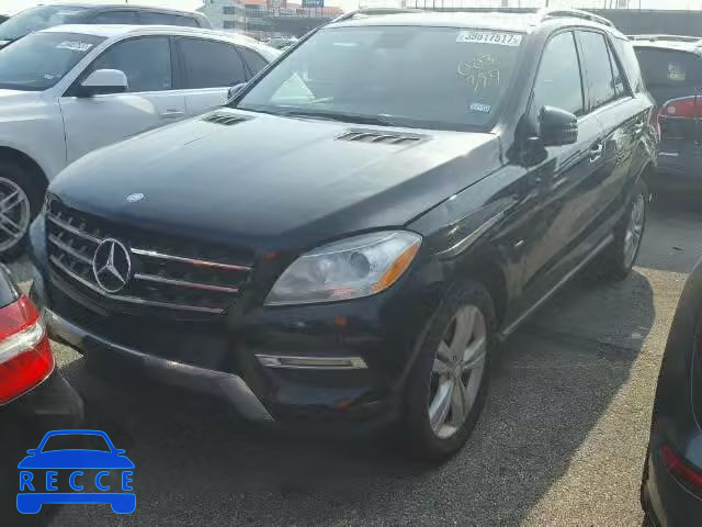 2012 MERCEDES-BENZ ML 350 BLU 4JGDA2EB2CA003397 image 1