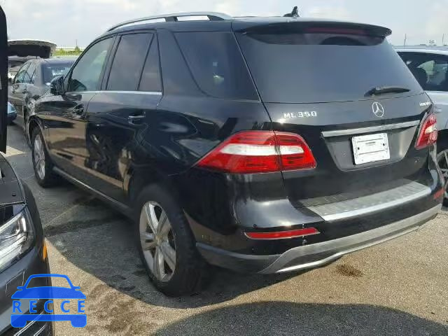 2012 MERCEDES-BENZ ML 350 BLU 4JGDA2EB2CA003397 зображення 2