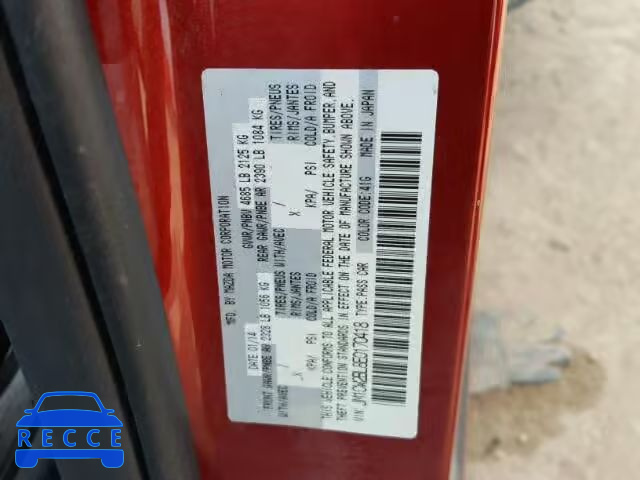 2014 MAZDA 5 JM1CW2BL8E0170418 image 9