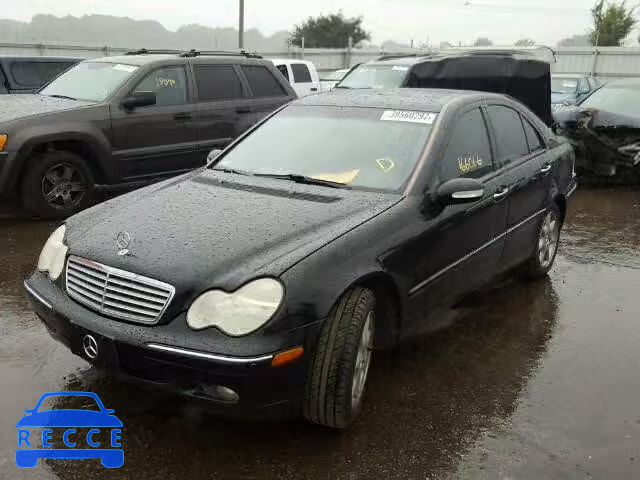 2003 MERCEDES-BENZ C 240 WDBRF61J63F360910 зображення 1