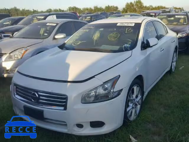 2014 NISSAN MAXIMA S 1N4AA5AP6EC444988 зображення 1