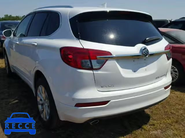 2017 BUICK ENVISION LRBFXBSA2HD049906 image 2