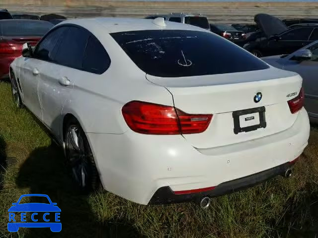 2016 BMW 435 WBA4B1C59GG243023 image 2