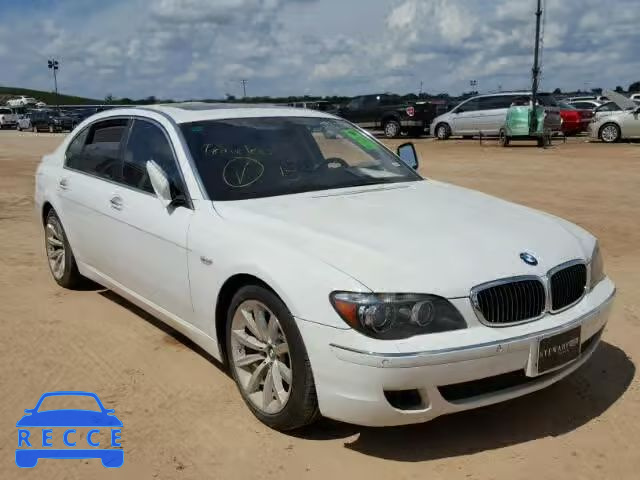 2008 BMW 750 WBAHN83578DT82135 image 0