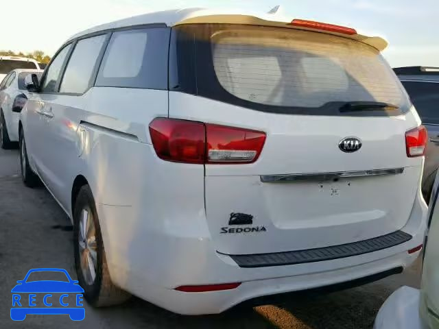 2016 KIA SEDONA L KNDMA5C14G6208258 image 2