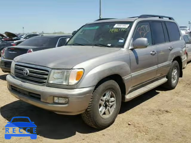 2004 TOYOTA LAND CRUIS JTEHT05J742066952 image 1