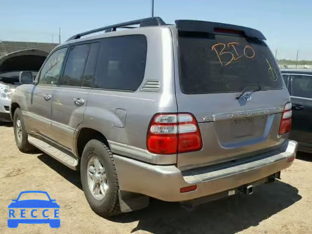 2004 TOYOTA LAND CRUIS JTEHT05J742066952 image 2