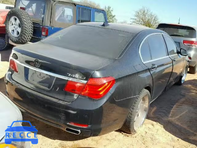 2012 BMW 740 WBAKB4C57CC575584 зображення 3