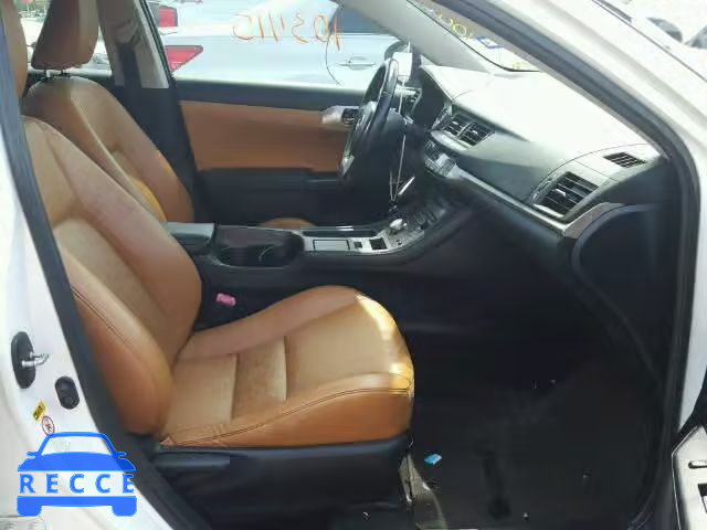 2011 LEXUS CT JTHKD5BH2B2010564 зображення 4