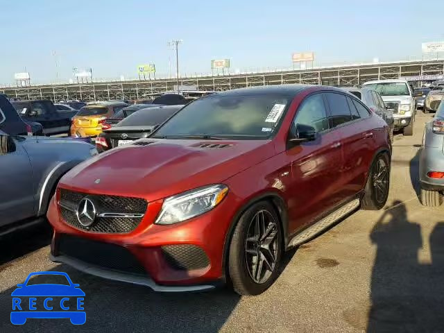 2017 MERCEDES-BENZ GLE COUPE 4JGED6EB3HA064316 зображення 1