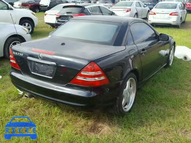 2001 MERCEDES-BENZ SLK 320 WDBKK65F31F231426 image 3