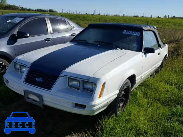 1984 FORD MUSTANG GL 1FABP2738EF154563 image 1