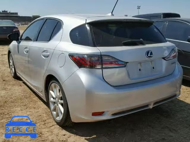 2011 LEXUS CT JTHKD5BH5B2028606 Bild 2