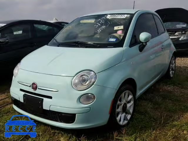 2016 FIAT 500 3C3CFFKR8GT168853 зображення 1