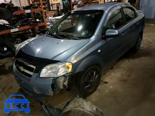 2007 CHEVROLET AVEO BASE KL1TD55697B054625 image 1