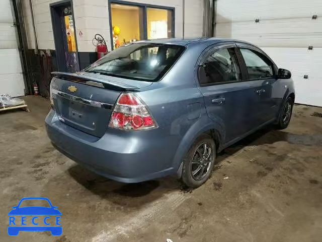 2007 CHEVROLET AVEO BASE KL1TD55697B054625 image 3