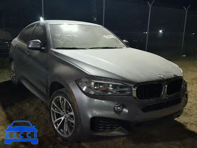 2015 BMW X6 5UXKU2C59F0N77729 image 0