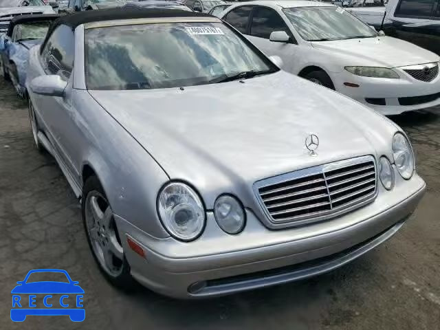 2003 MERCEDES-BENZ CLK 430 WDBLK70G03T138703 image 0