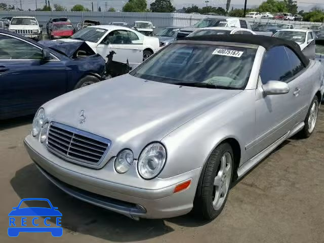 2003 MERCEDES-BENZ CLK 430 WDBLK70G03T138703 зображення 1